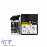 Air Compressor AirMan ResQ Pilot 12V with Pressure Gauge and Tire Sealant 300ml 71-047