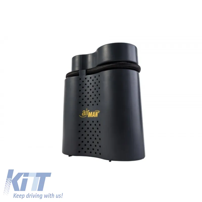 Air Compressor AirMan Tour 12V With Pressure Gauge 52-074