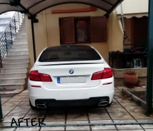 Air Diffuser Brilliant Mavro katállhlos gia BMW Seirá 5 F10 (2011-2017) M-Technik 550i Schediasmós me svsthma exátmishs-image-6040939