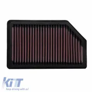 Air Filter K&N 221 x 137mm 33-2872 1 Pc-image-6302605
