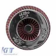 Air Filter K&N Universal with 3 Adapters F76/89/102mm-image-6328407