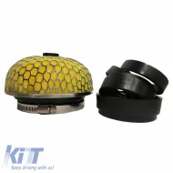 image-28-Air Filter Mushroom Universal F100 With 4 Adapters F60/70/76/90mm Yellow