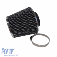Air Filter Universal F76mm Carbon