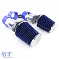 Air Intake Kit with Blue Sport Air Filter for Mercedes W204 C300 C350 V6-image-6277284