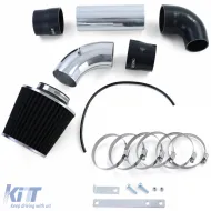 Air Intake Kit with Sport Air Filter Black for VW Golf 3 Vento 2.0L 4Cyl 91-99-image-6277231
