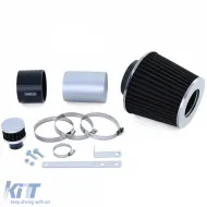 image-6-Air Intake Kit with Sport Air Filter Black for Audi TT 8N 1.8 4Cyl 98-06