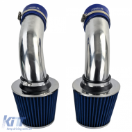 Air Intake Kit with Sports Air Filter Blue for Mercedes S W220 99-05 S320 S430-image-6210288
