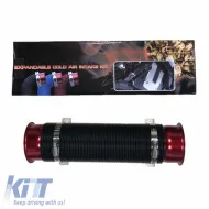 image-35-Air Intake Pipe System Cold Air Flexible Red Φ76mm