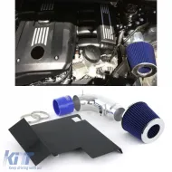 image-66-Air intake with blue sports air filter fits 3 Series BMW E90 E92 E81 E87 2.8 3.0