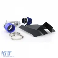 Air intake with blue sports air filter fits 3 Series BMW E90 E92 E81 E87 2.8 3.0-image-6277289