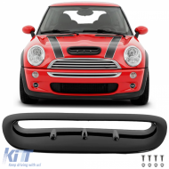 Air scoop air intake hood black gloss for Mini Cooper S R50 R53 02-06