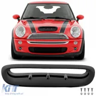 image-70-Air scoop air intake hood black gloss for Mini Cooper S R50 R53 02-06