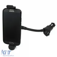 Aktive Handyhalterung für das Auto mit Ladestation, geeignet für Samsung S4 S5 S6 S7 A3 A5-image-6198452
