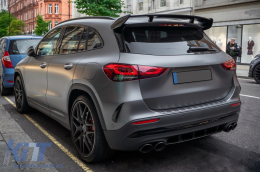 Ala spoiler cofano bagagliaio per Mercedes GLA H247 20+ Nero lucido-image-6085565