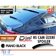 image-63-Alerón de techo adecuado para Octavia Mk3 RS Negro Piano ABS / 2013-2020