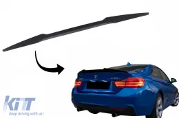 image-5-Alerón maletero para BMW Serie 4 Coupe F32 2013+ M4 CSL Look Negro mate