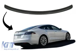 image-53-Alerón maletero para Tesla Model S 2012+ Carbono real Y Cinta Adhesivo