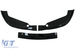 Alerón parachoques para BMW 3 E46 M3 98-04 negro brillante-image-6093632