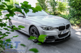 Alerón Parachoques para BMW 3 F30 F31 11+ M-Performance Carbono Film-image-6065856