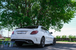 Alerón Spoiler Maletero para Mercedes Clase C W205 14-18 Design Negro Brillante-image-6093406