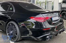 Alerón Spoiler Maletero para Mercedes Clase S W223 Limousine 2020+ Negro Brillante-image-6101725