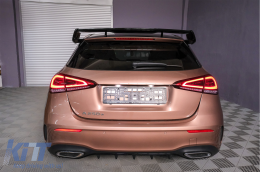 Alerón tapa maletero para Mercedes A-Class Hatchback W177 18+ A45 Look-image-6086102