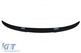Alerón Tronco Difusor Doble para BMW 3 F30 2011-2019 M4 CSL Look Negro brillante-image-6055959
