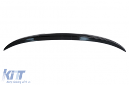 Alerón Tronco Difusor Doble para BMW 3 F30 2011-2019 M4 CSL Look Negro brillante-image-6096519
