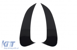 Alette paraurti per Mercedes C W206 Sport Line 21+ Nero Lucido-image-6091350