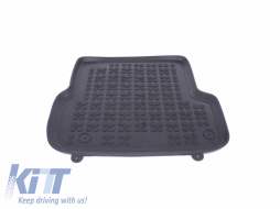 Alfombrilla de goma negra adecuada para AUDI A6 4F C6 2008-2011-image-5999636