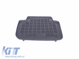 Alfombrillas Goma Tapetes Negro para BMW X3 E83 04-2010 borde aumentado Inodore-image-5999758