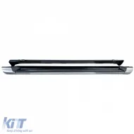 Alumínium fellépő oldalsó védelem ezüst-fekete VW Amarok 2010-2022-image-6210471