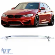 image-8-Aluminium Front-Strebenverstärkung 3-teilig verstellbar geeignet für BMW 3er Reihe F30 F31 ab 11