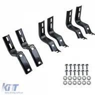 Aluminium-Laufbretter Seitenverkleidung OE-Look geeignet für Ford Ranger T6 T7 T8 12-23-image-6208282