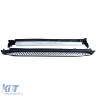 Aluminium-Laufleisten mit OE-Aussehen und ABE, geeignet für Mercedes ML W164 M-Klasse 05-11-image-6203453
