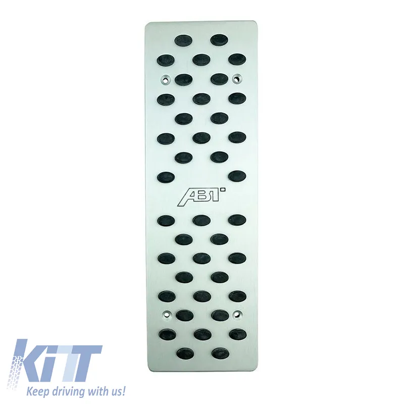 Aluminium Pedal Set suitable for VW Group until 2004 ABT Style, 4 pieces