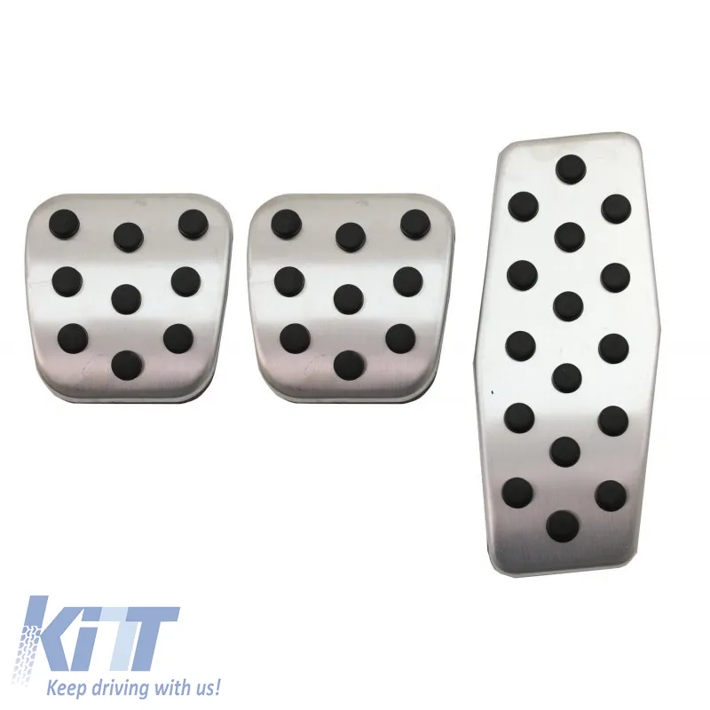 Aluminium Pedal Suitable for Opel Astra J 10-15 / Insignia 08-16 / Mokka 12-16 Non-Automatic 3 Pcs KPOPA01