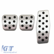 Alumínium pedál szett Opel Astra J 10-15 / Insignia 08-16 / Mokka 12-16 manuális váltós 3 részes KPOPA01-image-6297459