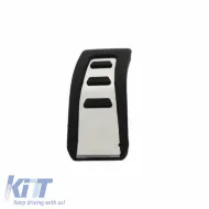 Aluminium Pedal With Footrest Suitable for Audi A4 B8 08-15 / A5 08-16 / Q5 08-16 / A6 11-15 / A7 / Porsche Macan Automatic Set 3 Pcs KPAU03-image-6297472