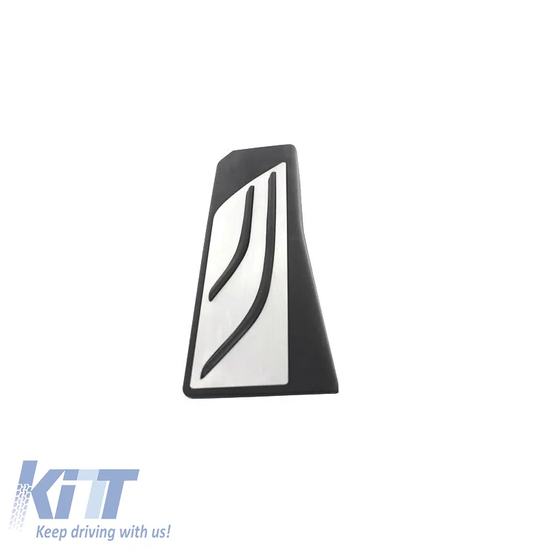 Aluminium Pedal With Footrest Suitable for BMW 5 F10, 6 F12/F13, X3 F25, X4 F26 Automatic Set 3 Pcs