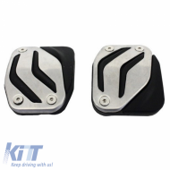 Alumínium pedálszett lábtámasszal BMW F20 11+, F22 14+, F30 11+, F32 13+ modellekhez, manuális váltós, 4 részes KPBM02-image-6297479