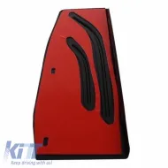 Alumínium pedálszett lábtámasszal BMW F20 11+, F22 14+, F30 11+, F32 13+ modellekhez, manuális váltós, 4 részes KPBM02-image-6297480