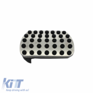 Alumínium pedálszett lábtámasszal Mercedes-Benz W204 07-14 / W211 02-09 / GLK 08-15 Automata 4 részes KPMB01-image-6297464