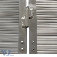 Aluminium-Rampe für Rollstühle mit Führungsrändern, faltbar 152x70cm, max. 270kg-image-6205760