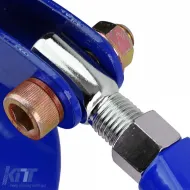 Aluminium-Strebenstange blau vorne geeignet für BMW E36 6 Zylinder 320i 323i 325i 328i 92-99-image-6190563