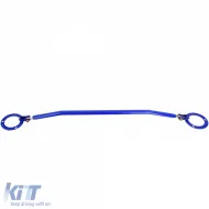 Aluminium-Strebenstange blau vorne verstellbar, geeignet für BMW 5er Serie E34 520i 525i 89-96-image-6195627