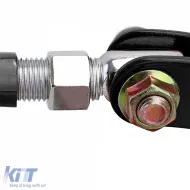 Aluminium-Strebenstange schwarz vorne, geeignet für BMW 3er Serie E36 6 Zylinder 320i 323i 325i 328i 1992-1999-image-6209345