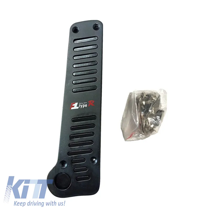 Aluminium Universal Pedal XB-361 Black 1 Pc 22305