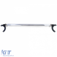 Aluminium Vorderstrebe 3-teilig verstellbar geeignet für Peugeot 206 + CC SW 98-08-image-6195441