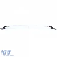 Aluminium Vorderstrebe 3-teilig verstellbar geeignet für Peugeot 206 + CC SW 98-08-image-6195442